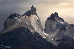 Reflected Light in Torres Del Paine