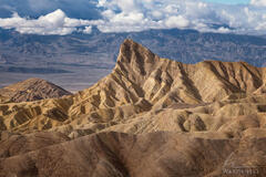 Zabriskie point badlands