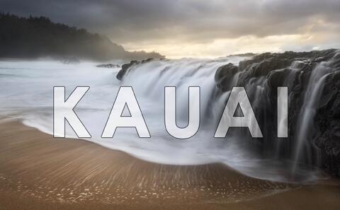 New Kauai Photography Workshop Dates | March 13 - 19 2025