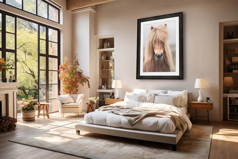 Large Scale Contemporary Horse Photography For Modern Homes