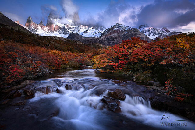 Fall foliage in Patagonia