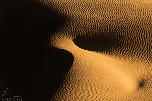 Death Valley Abstract Photography Mesquite Dunes