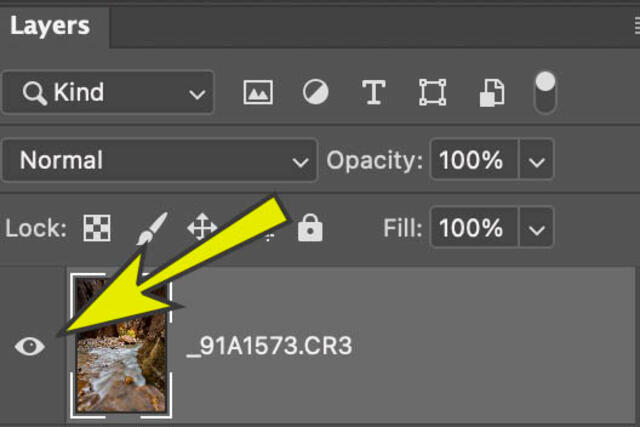 eye icon in photoshop