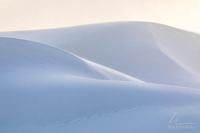 White Sand Dunes in New Mexico