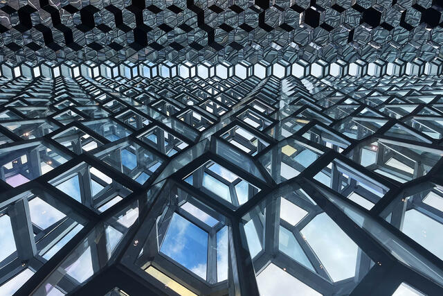 Harpa Concert Hall, Reykjavik, Iceland