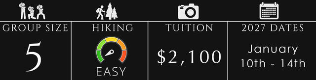 Lamar Valley Winter Yellowstone Photography Workshop 2027info graphic