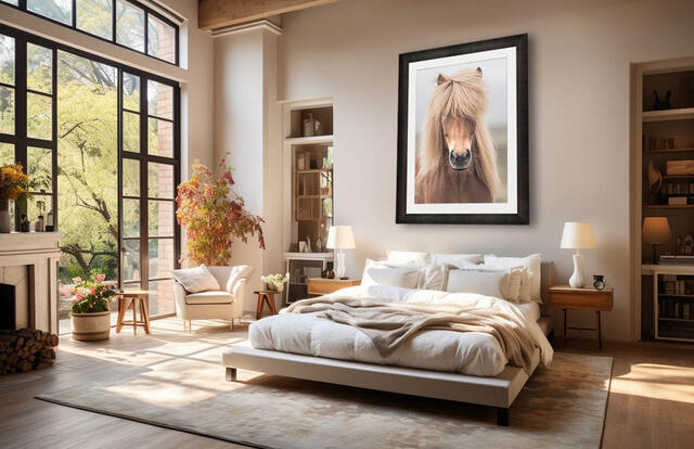 Large Scale Contemporary Horse Art