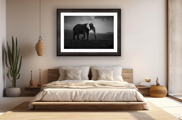 Luxury African Wildlife Artwork fine art photograph of elephant