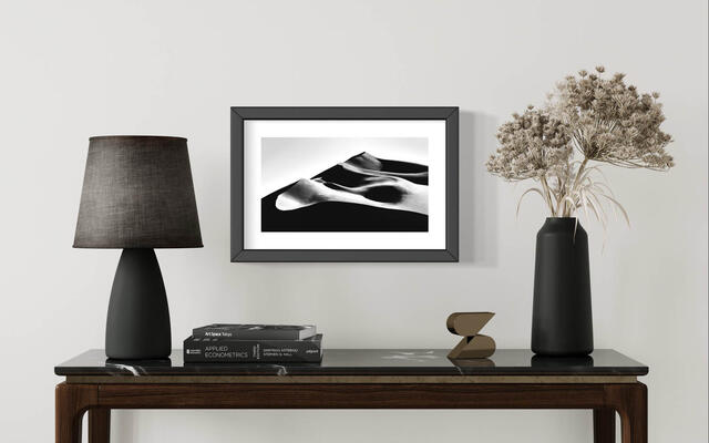 matboard in modern frame