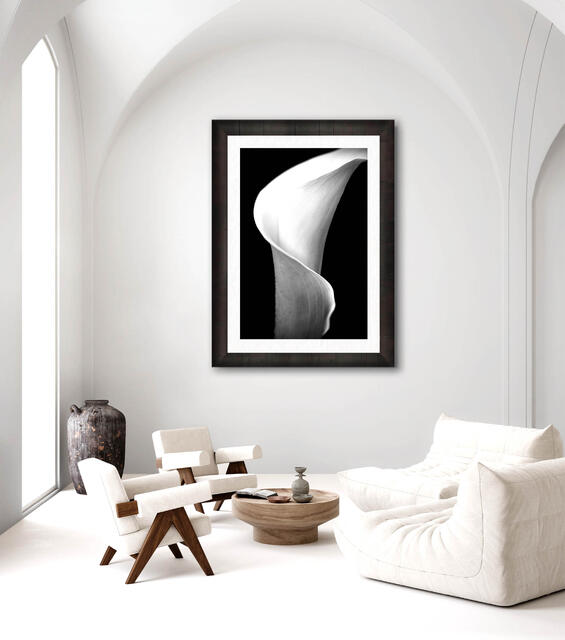 Minimal Black and white photography in Ansel Adams Style