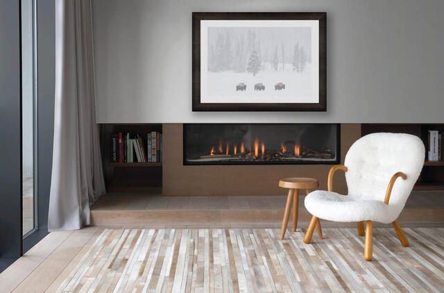 Modern Wildlife Photography from Yellowstone for luxury homes