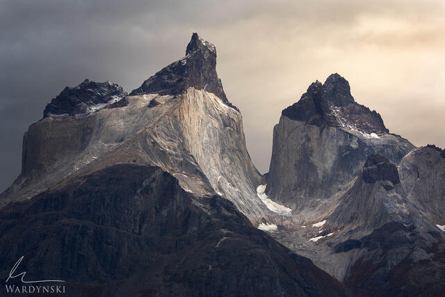Reflected Light in Torres Del Paine