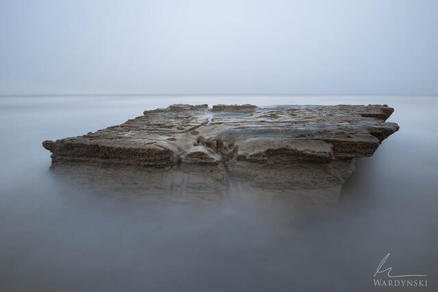 Long exposure photograph from Southern California coast