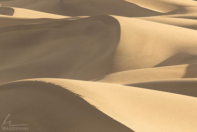 Sand Dune detail photography in Death Valley National Park