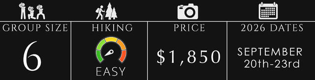 Yellowstone Photography Workshop 2026 overview