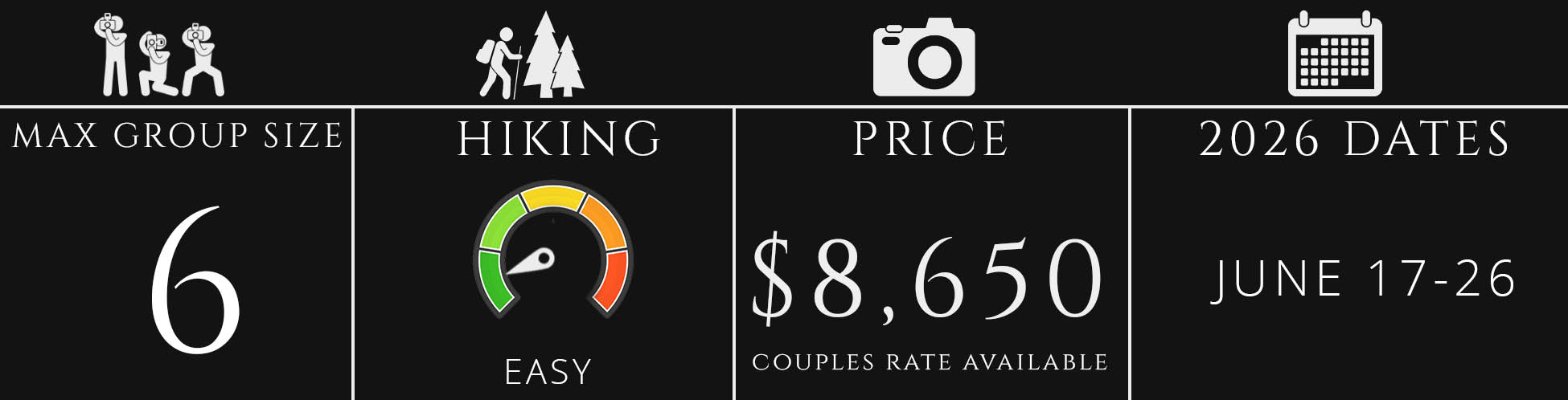 2026 Iceland photography workshop information