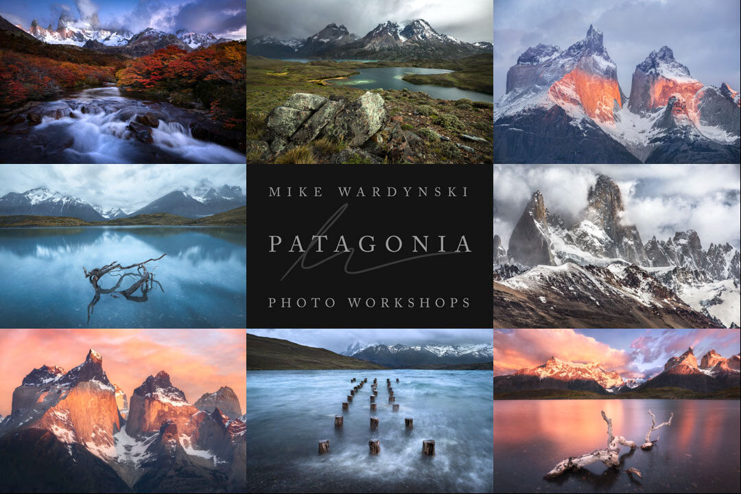 Patagonia photography workshop grid
